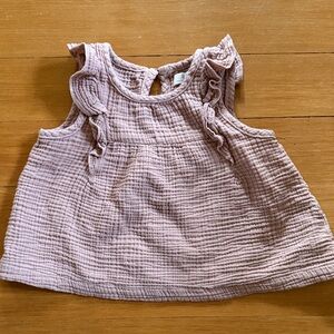 3T Organic cotton gauze top